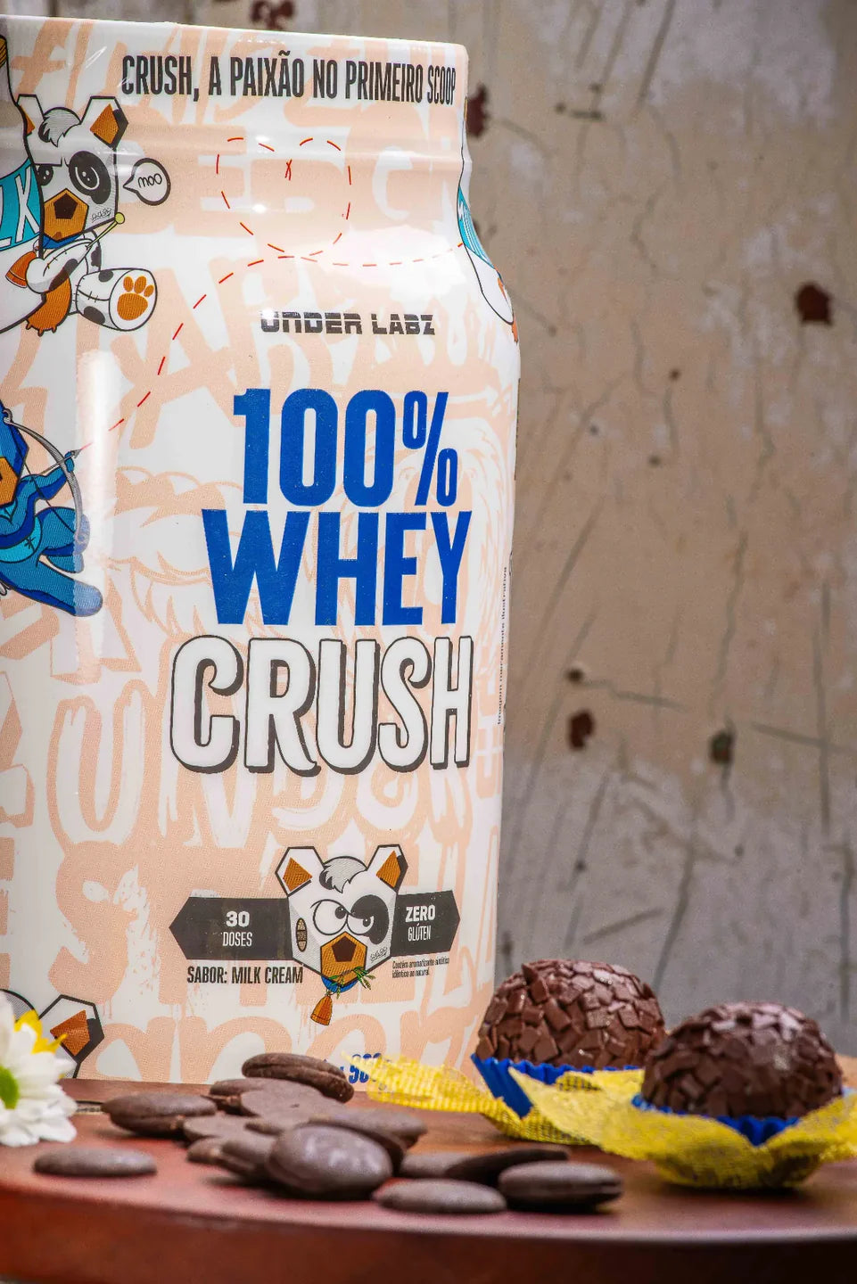100% WHEY CRUSH - 900g - UNDER LABZ