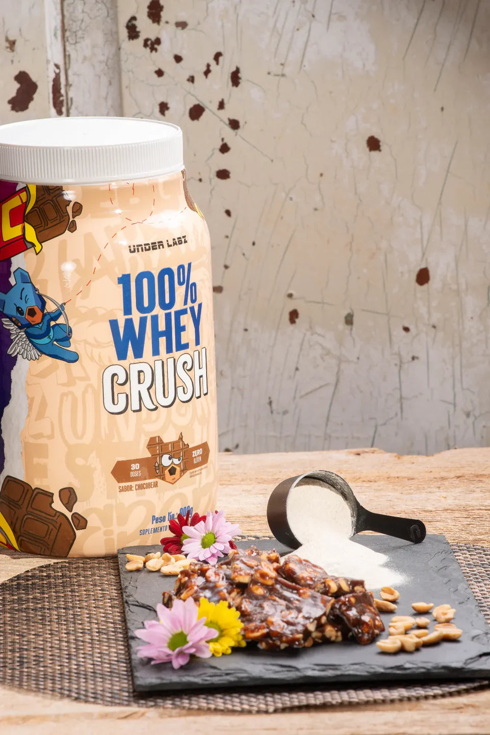 100% WHEY CRUSH - 900g - UNDER LABZ