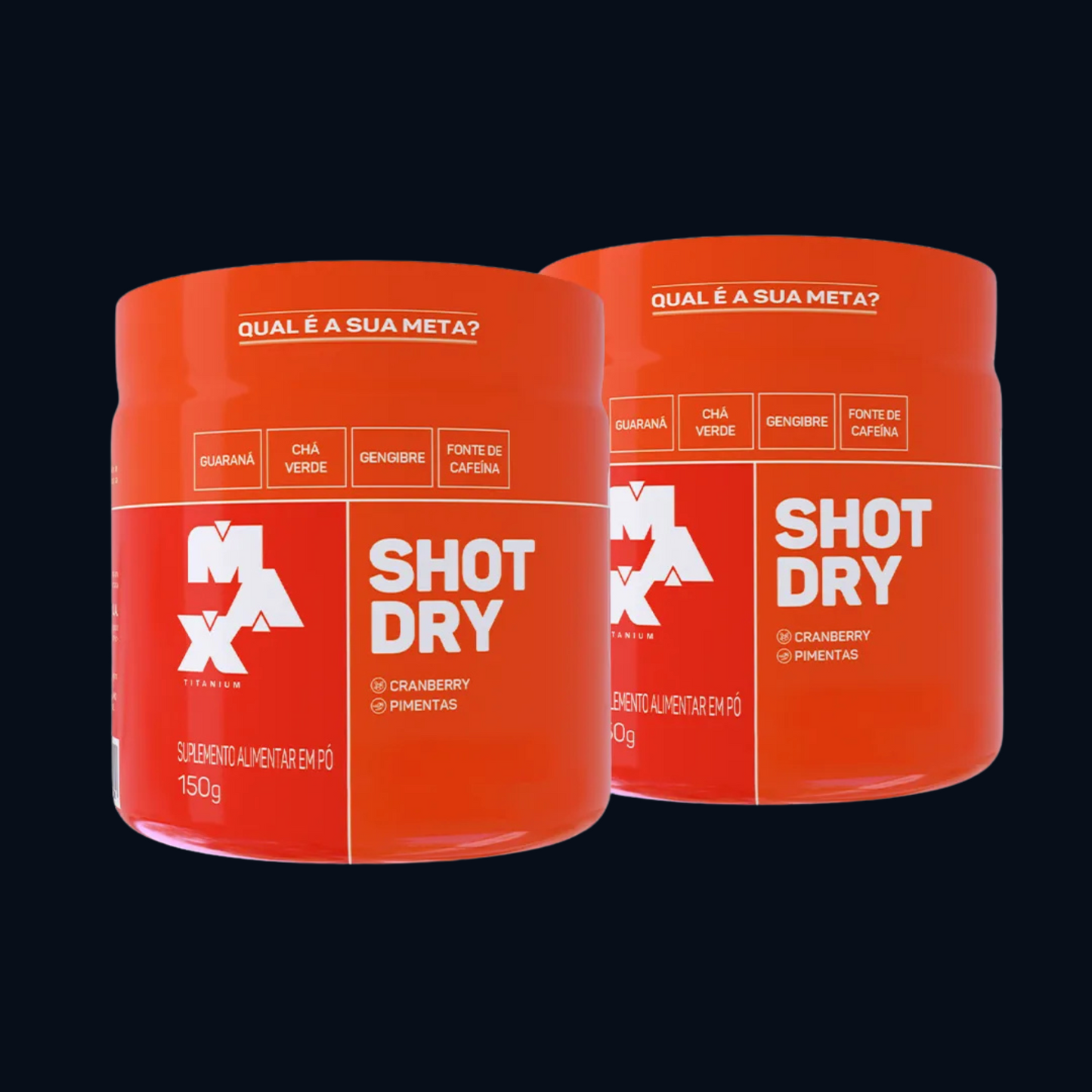 COMBO - 2X SHOT DRY - MAX TITANIUM