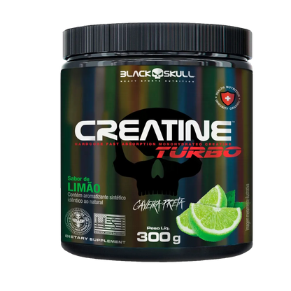 CREATINE TURBO 300g (POTE) - BLACK SKULL