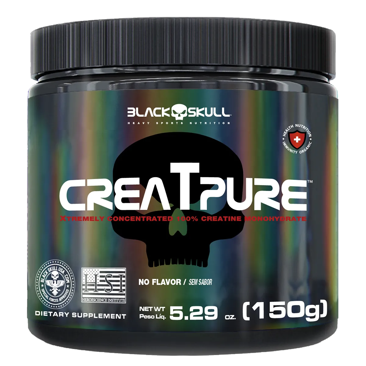 CREATPURE - CREATINA CREAPURE - 150g - (POTE) - BLACK SKULL