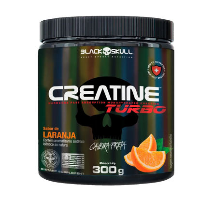 CREATINE TURBO 300g (POTE) - BLACK SKULL