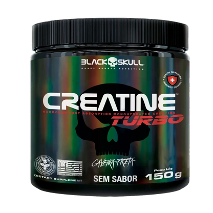 CREATINE TURBO - 150g - (POTE) - BLACK SKULL