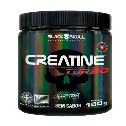 CREATINE TURBO - 150g - (POTE) - BLACK SKULL