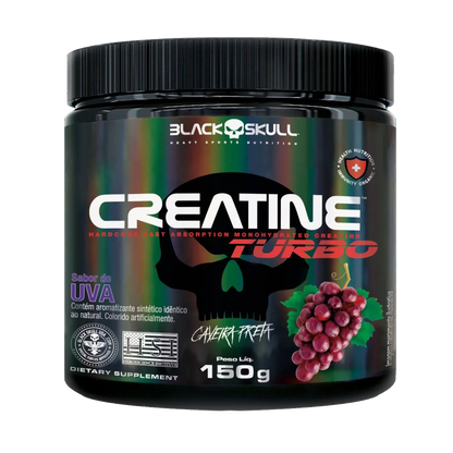 CREATINE TURBO - 150g - (POTE) - BLACK SKULL
