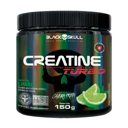 CREATINE TURBO - 150g - (POTE) - BLACK SKULL