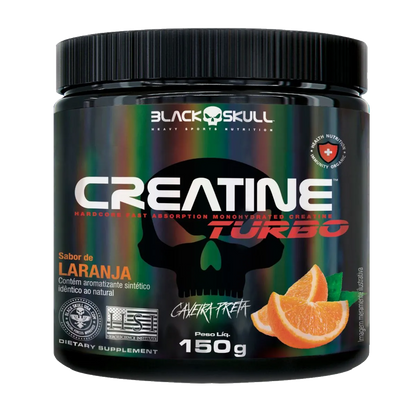 CREATINE TURBO - 150g - (POTE) - BLACK SKULL