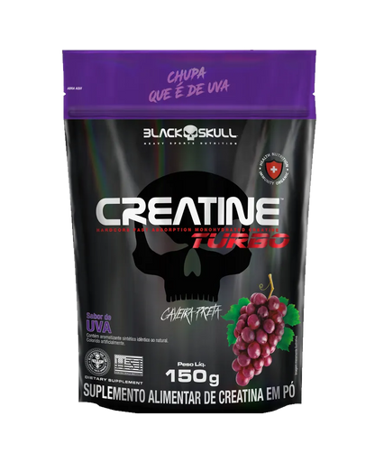 CREATINE TURBO - 150g - (REFIL) - BLACK SKULL