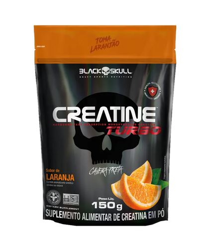CREATINE TURBO - 150g - (REFIL) - BLACK SKULL