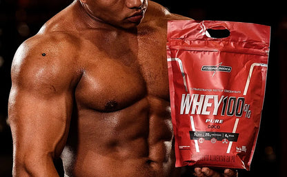 WHEY 100% - PROTEIN CONCENTRADO - 900g - REFIL - INTEGRAL MÉDICA