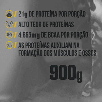 100% PURE WHEY 900g - REFIL - PROBIÓTICA