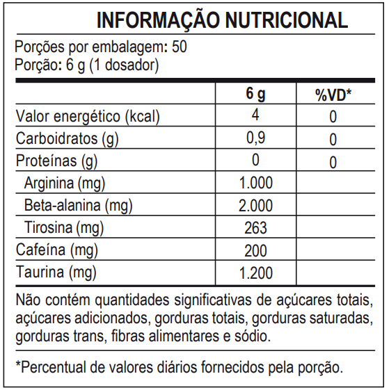 PRÉ-TREINO ÉGIDE 300g - MAX TITANIUM