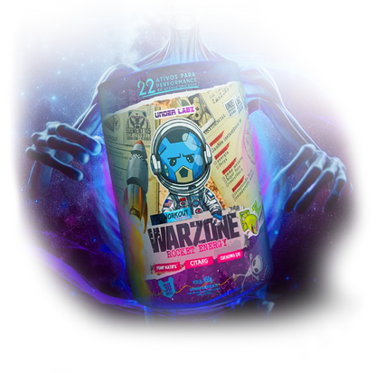 PRÉ TREINO WARZONE ROCKET ENERGY  450g • 30 doses • UNDER LABZ